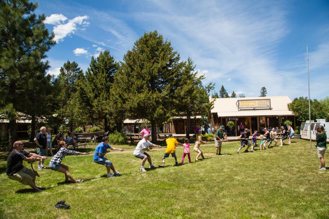 Bend-Sunriver Camping Resort 24 Ft. Yurt 16 Exterior foto